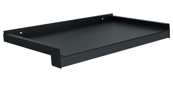 Venkovní hliníkové tažené parapety – antracit RAL 7016