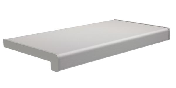 Vnitřní dřevotřískové parapety – aluminium