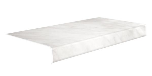 Vnitřní plastové parapety - šedý mramor