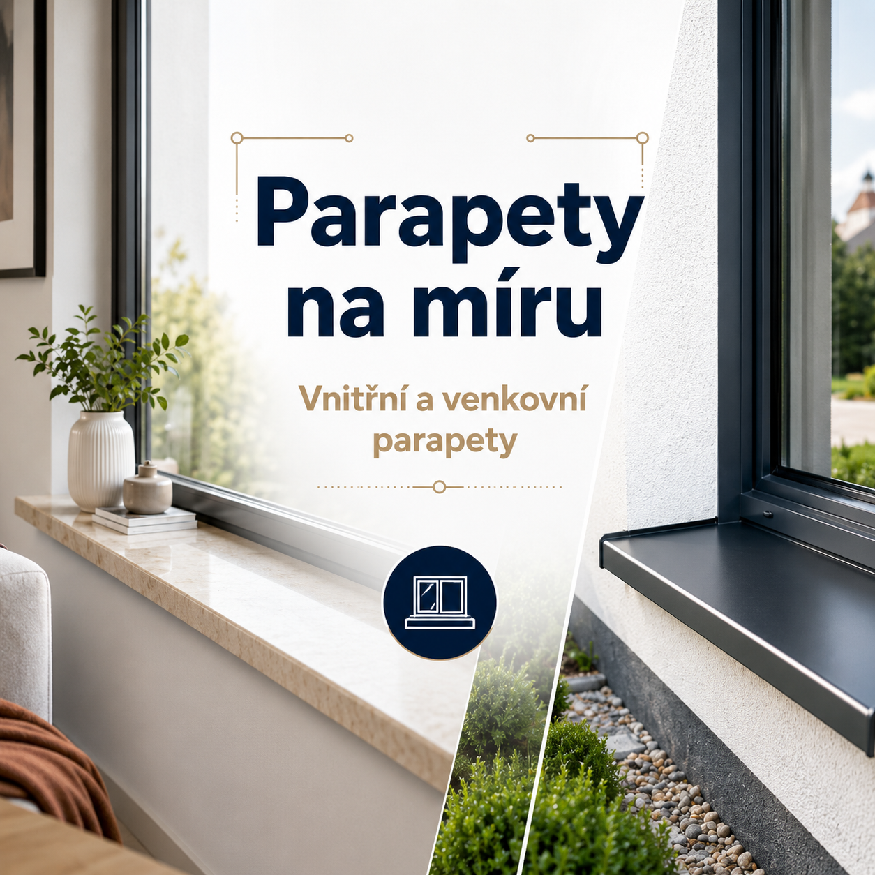 Ako správne nainštalovať parapet bez chýb